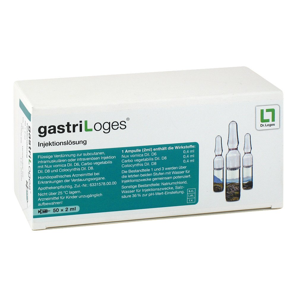 Dr. Loges + Co. GmbH Gastri Loges Injektionslösung Ampullen 12354950