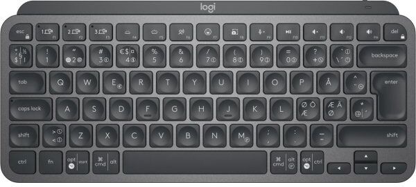 Logitech Mx Keys Mini For Business, Nordisk, Sort
