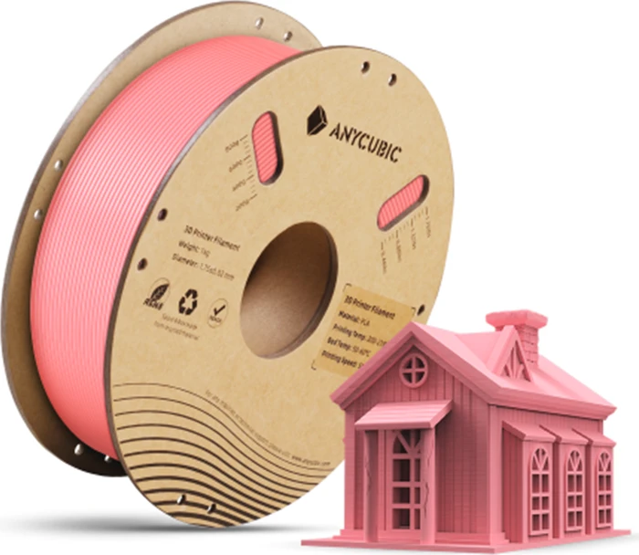 ANYCUBIC PLA Filament-Rolle Basic rosa 1,75 mm