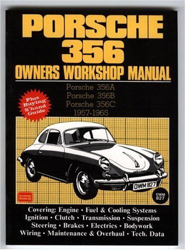 R.M. Clarke - Porsche 356 Owners Workshop Manual (Brooklands Books) - Preis vom 13.10.2026 19:28:25 h