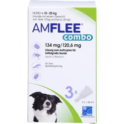 Amflee Combo Hund 10-20kg 3 ST