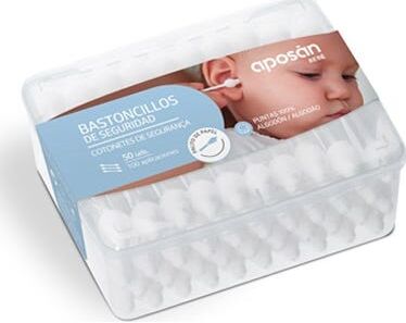APOSAN Bastoncillos Bebé 50 uds