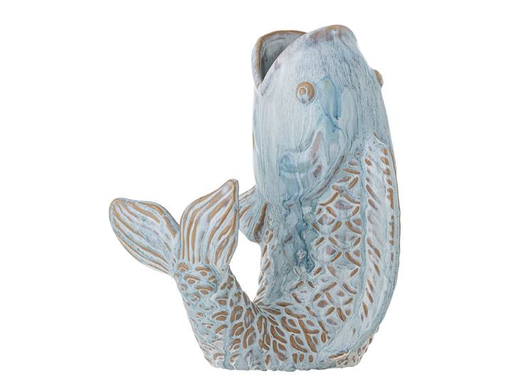 Vase Hiro 14 x 21 x 17cm Bleu