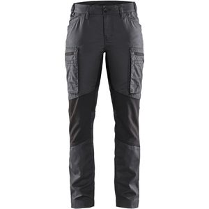 Blakläder Arbeitshose Service Stretch, Damen, Bundhose, grau-schwarz, Größe 40