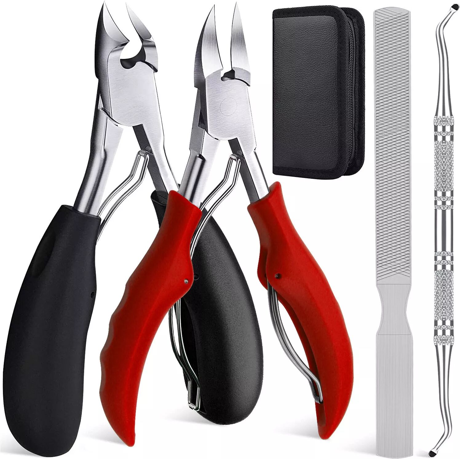 INF Pediküre-Set mit Werkzeug für eingewachsene Zehennägel, 4-teilig