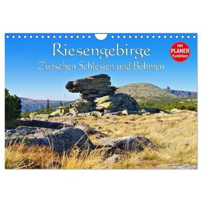 Riesengebirge - Zwischen Schlesien und Böhmen (Wandkalender 2027 DIN A4 quer), CALVENDO Monatskalender