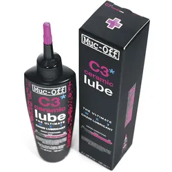 Muc-Off Kettenschutz C3 Ceramic Wet Lube 120 ml Tropfflasche