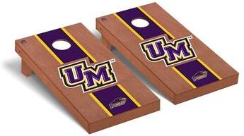 Skip's Garage Montevallo Falcons Rosewood Cornhole Board Set