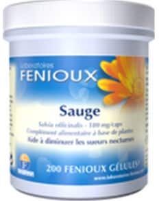 FENIOUX Salvia 180 mg 200 caps