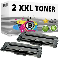 Druckfuxx, Toner, 2x XXL TONER MLT-D1052L für Samsung ML-1910 ML-1915 ML-2525V ML-2540R
