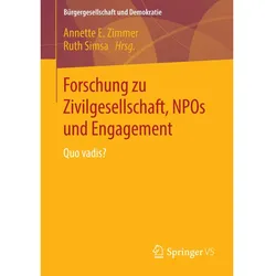 Forschung zu Zivilgesellschaft, NPOs und Engagement, Fachbücher