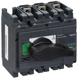 Schneider Electric 31102 Lasttrennsch. INS250,3P, 200A/690V AC/250V DC,Drehantrieb schwarz
