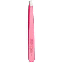 Nippes Solingen Kosmetikpinzette schräg, pink 1 St