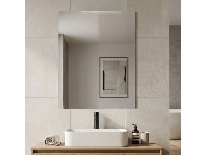 Miroir simple 80x110 cm réversible avec bord poli
