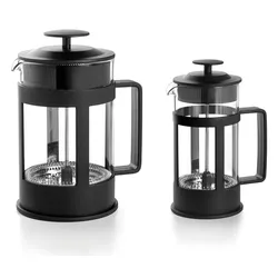 Französisch Kaffeemaschine Schwarz 3 Tassen von Lacor