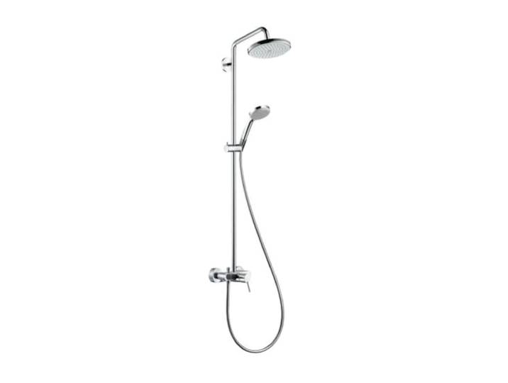 hansgrohe Croma Showerpipe 220 1jet met eengreepsmengkraan, chroom - 27222000