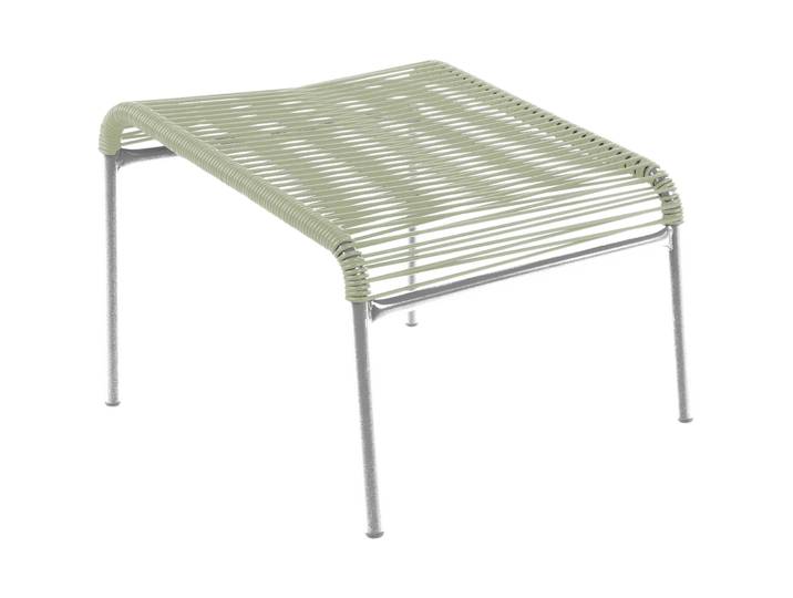 Hocker Schaffner Säntis Stahl/Kunststoff pastellgrün stapelbar - Schweizer Möbelhersteller - Hocker