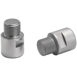 ergotec Pedal-Achsverlängerung silber  SB-Verpackung