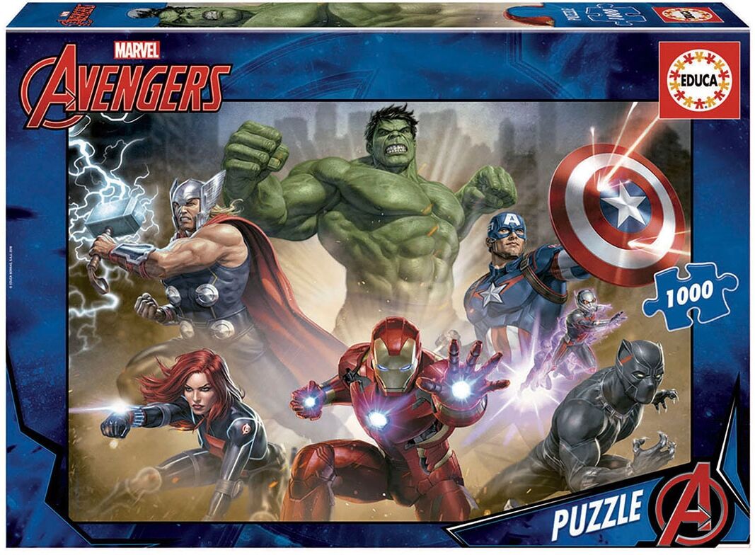 EDUCA Puzzle 1000 Piezas Avengers .
