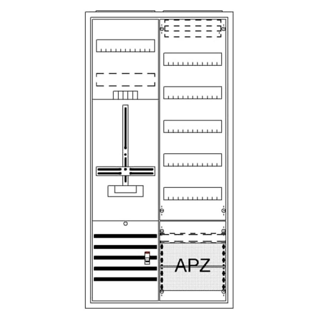 Striebel & John Striebel&John Komplettschrank DA27GB (2CPX054270R9999)