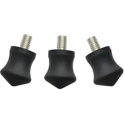 Leofoto SRF Tripod Spikes Gummi (Stativfuss), Stativ Zubehör, Schwarz