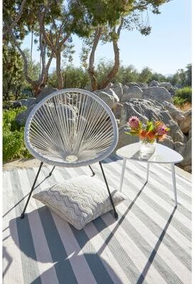 Annie Selke Dash & Albert Catamaran Stripe Handwoven Indoor Rug