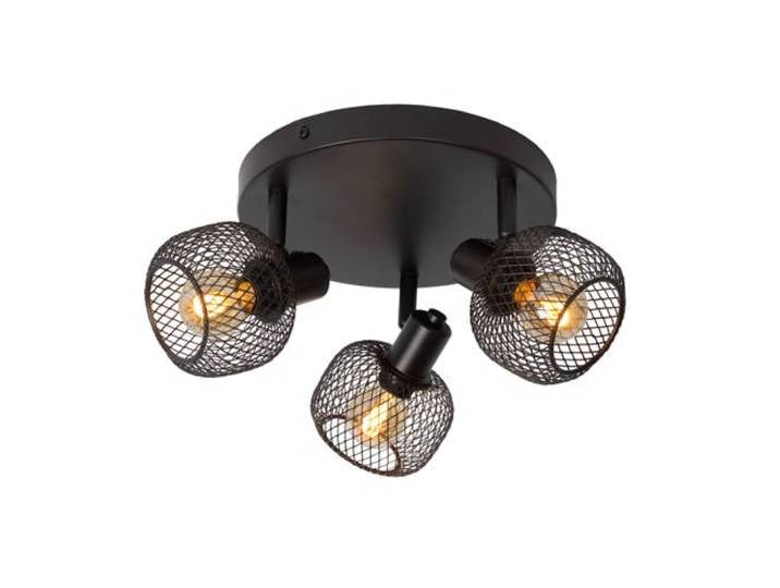 Lucide MAREN - Plafondspot - Ø 37 cm - 3xE14 - Zwart