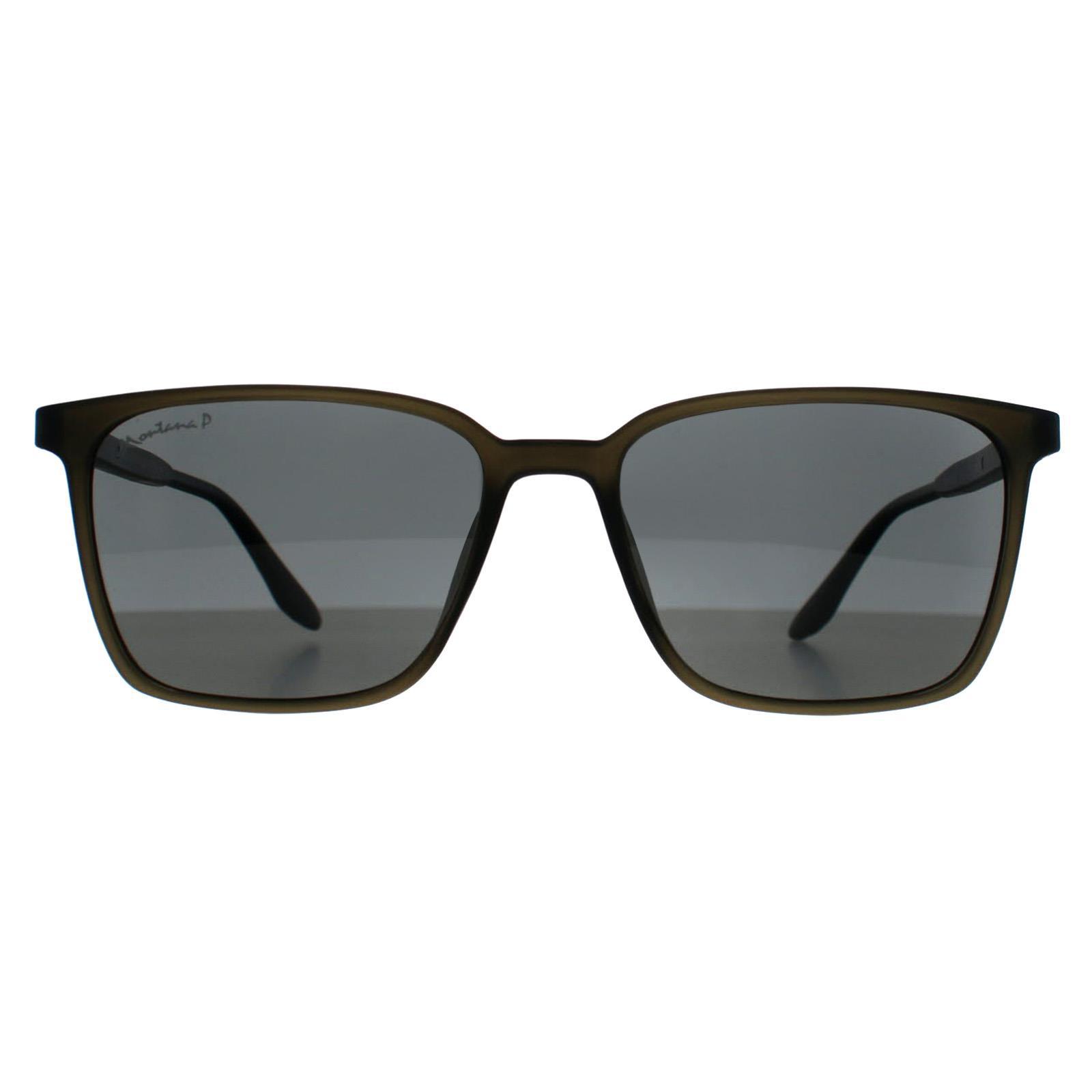 Montana MP186 E matt grau rauch polarisierte Sonnenbrille