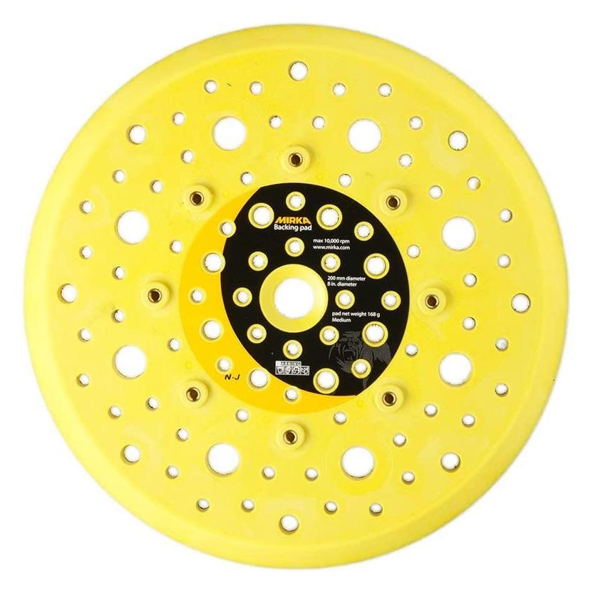 Mirka Netz-Stützteller - 200 mm - Griffigkeit 89H - Mittel - Für ROS2 850 (45444430)