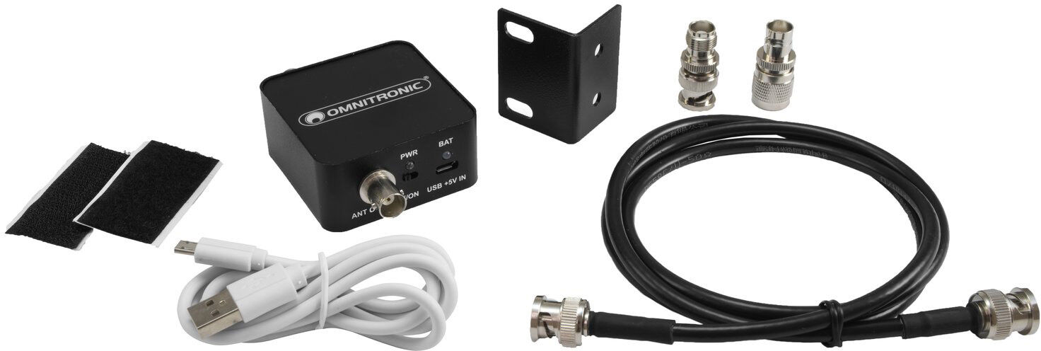 Omnitronic Aab-10 Antennenverstärker, Aktiv, Batteriebetrieben