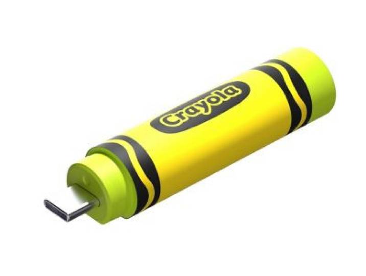 Sandisk - Clé Usb Usb-C Crayola 128go Electric Lime