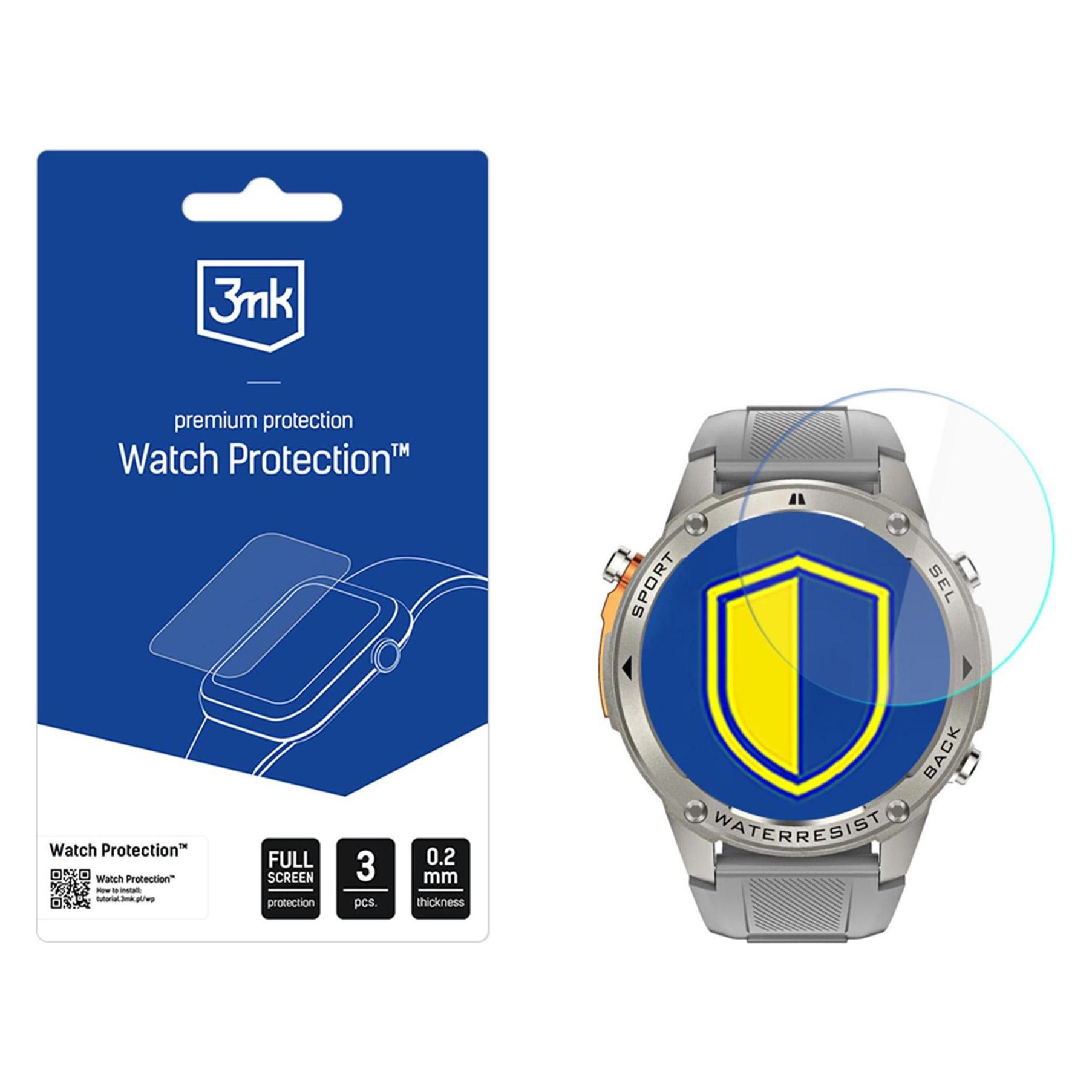 3MK Watch Protection FlexibleGlass pro Aligator Watch GPS (5903108738835)