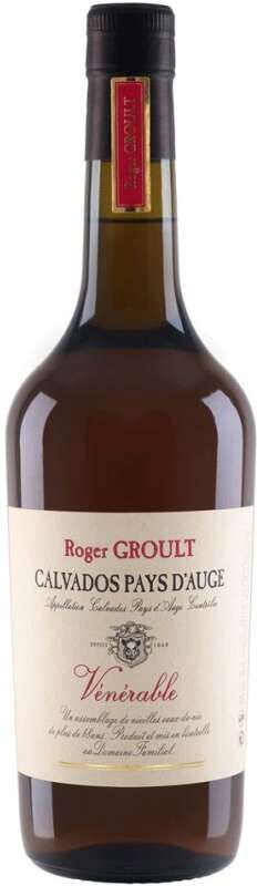 Calvados Vénérable Roger Groult 70 cl - 41% - Calvados Premium de Francia