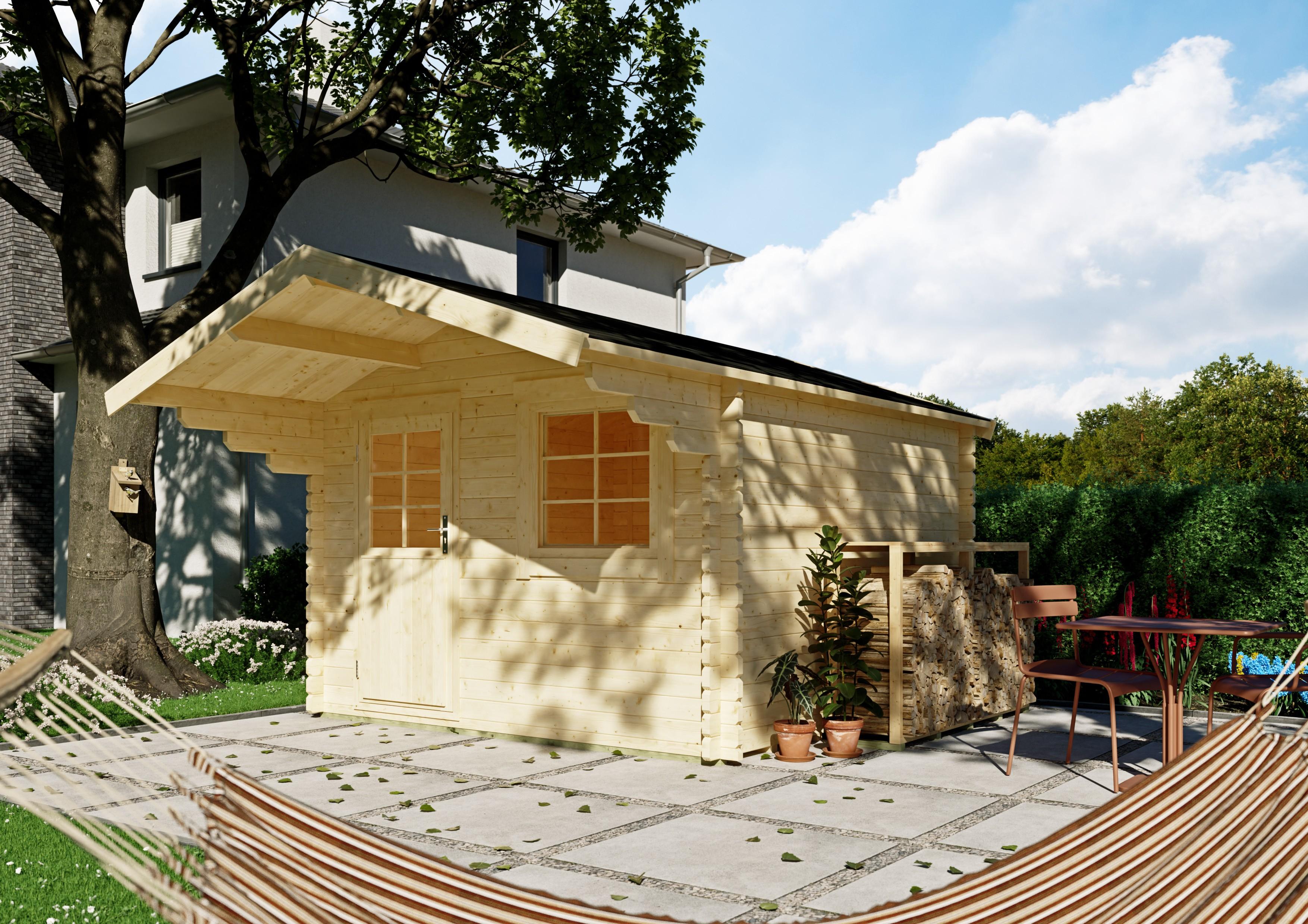 Gartenhaus Bloomfield 3,00x3,00 m - inklusive langlebigem EPDM-Dach