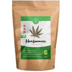 Hanf Gesundheit Hanfsamen BIO (ungeschält, 500g)