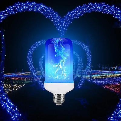 led flamme glühbirnen 7w e27 flackernde flamme halloween requisiten energieeinsparung für festival halloween weihnachten paty ac85-265v