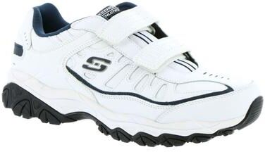 Skechers Sport M Fit Final Cut - Mens 8.5 White Sneaker D