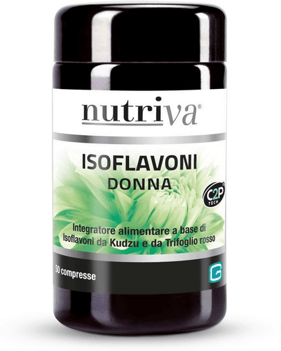 Nutriva Isoflavoni Donna Integratore Menopausa 50 Compresse