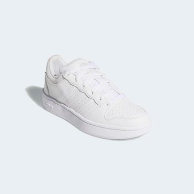 Sneaker ADIDAS SPORTSWEAR "HOOPS CLASSIC", Damen, Gr. 40, cloud weiß, ftwr weiß, core schwarz, Synthetik, Schuhe Sneaker