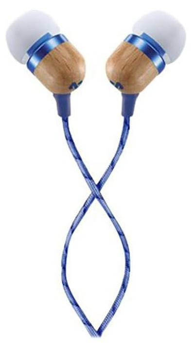 House Of Marley Smile Jamaica Koptelefoon met microfoon, blauw/wit