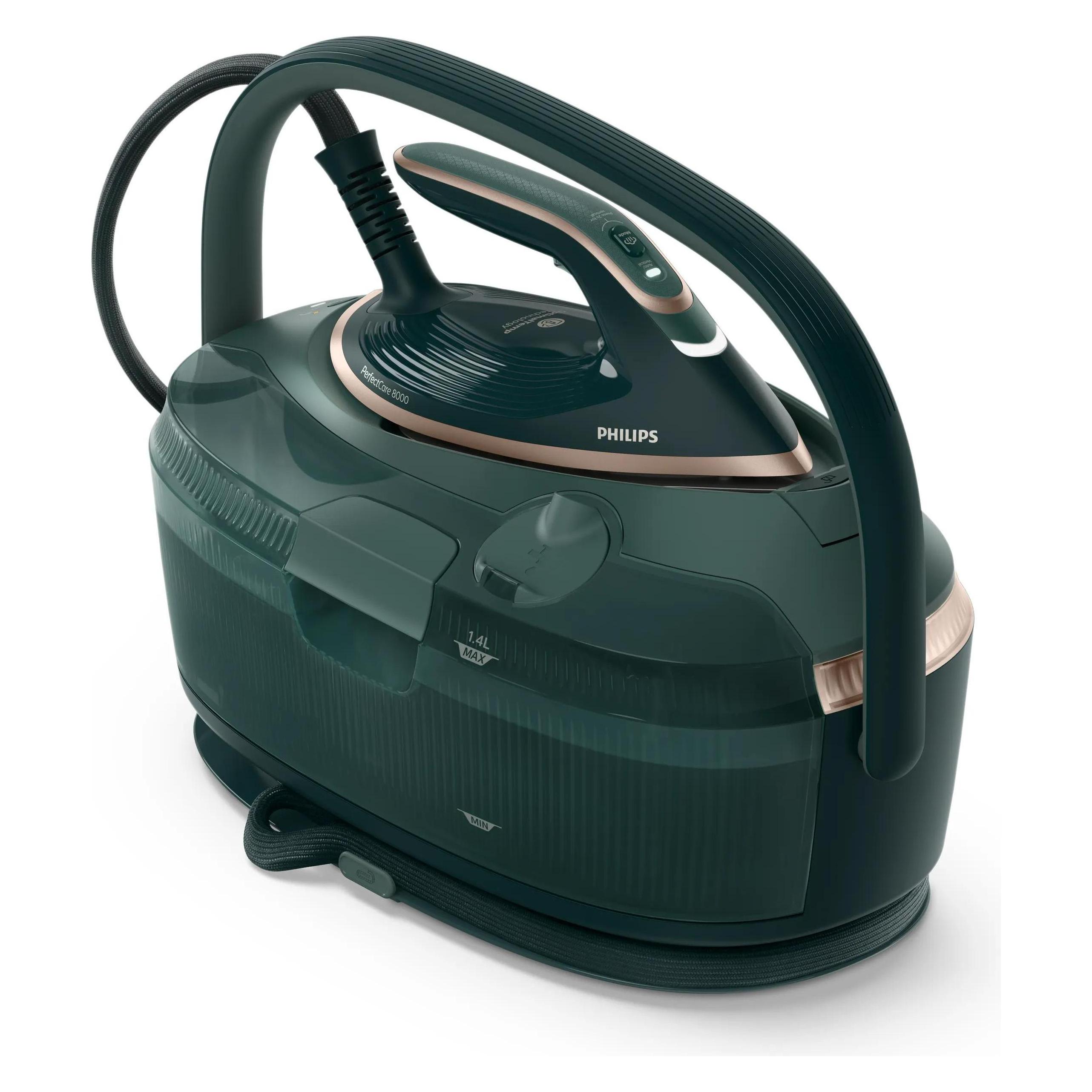 Philips Dali PerfectCare Dampfbügelstation 8000 Series (3120 W, 750 g/min) (PSG8200/70)