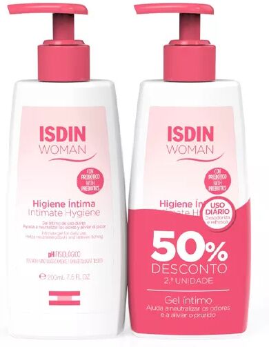 ISDIN Gel de higiene íntima  Woman Duo 200 ml
