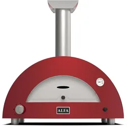 Alfa Forni Moderno 2 Pizze, Gas/Hybrid, Rot