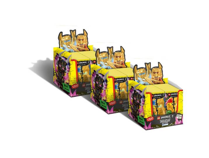 LEGO® Sammelkarte LEGO Ninjago Serie 8 NEXT LEVEL Trading Cards 3 Display (150 Booster)