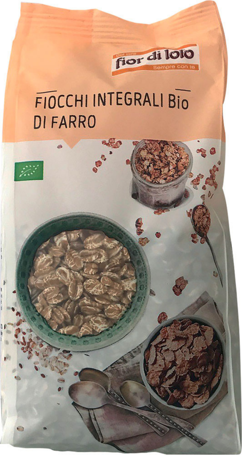 FIOR DI LOTO Fiocchi - Fiocchi Di Farro Integrali Bio 500 Grammi 