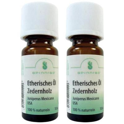 Ätherisches ÖL Zedernholz 2x 2x10 ml Öl