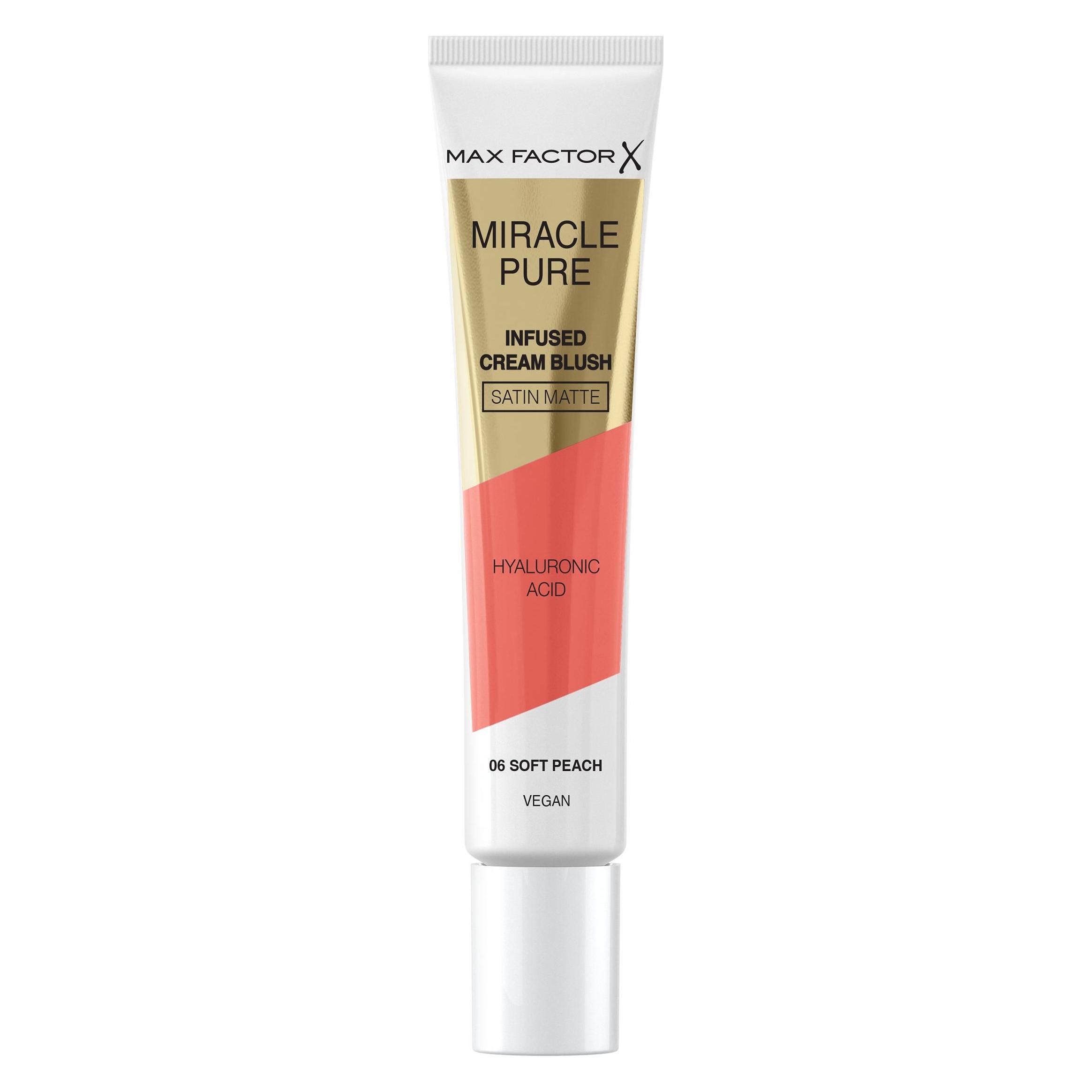 Max Factor Miracle Pure Infused Cream Blush (06 Soft Peach, 06-Modern Peach, Modern Peach) (10525674005)