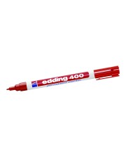 EDDING 400 Marker permanent Rot 1 mm Kunststoff 10er (4-400002)