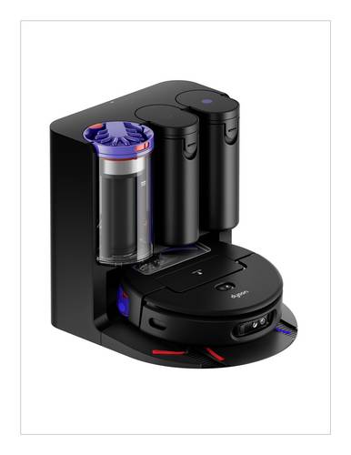 Dyson Spot+scrub Ai Saug-und Wischroboter Schwarz App gesteuert, Beutellos, motorbetriebene Saugbürste, Startzeit programmierbar