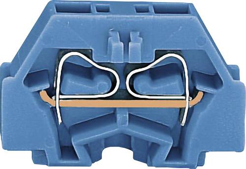 WAGO 260-304 Einzelklemme 5mm Zugfeder Belegung: N Blau